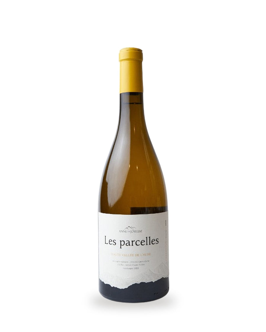 Les Parcelles Chardonnay BIO — Flasche vor weißem Studio-Hintergrund