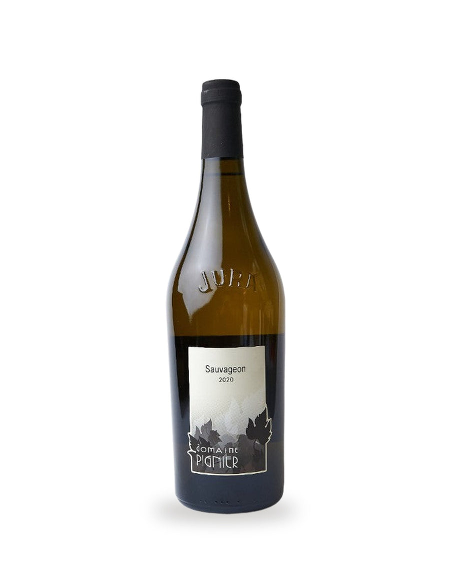 Domaine Pignier Sauvageon Côtes du Jura — Flasche vor weißem Studio-Hintergrund