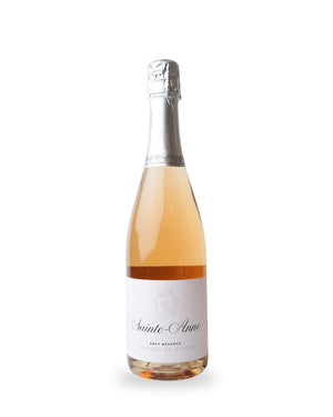 St. Anne Crémant de Limoux Rosé — Flasche vor weißem Studio-Hintergrund