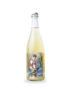 Leon Gold White Pet Petnat Naturwein — Flasche vor weißem Studio-Hintergrund