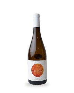 Exedra Blanco Amphora Naturwein — Flasche vor weißem Studio-Hintergrund