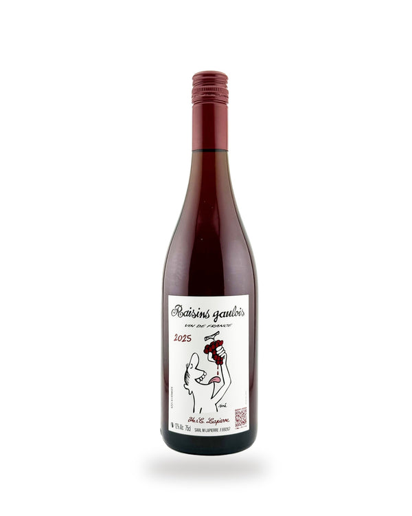 Raisins Gaulois — Flasche vor weißem Studio-Hintergrund