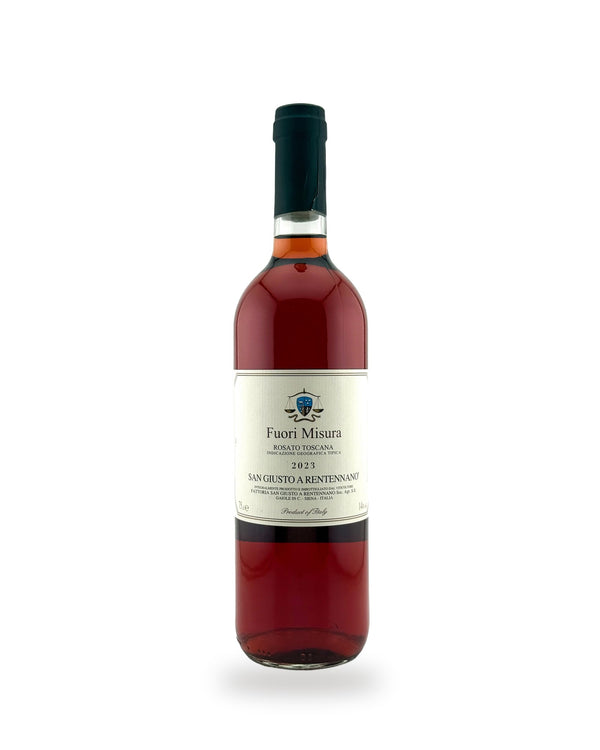 Fuori Misura Rosato — Flasche vor weißem Studio-Hintergrund