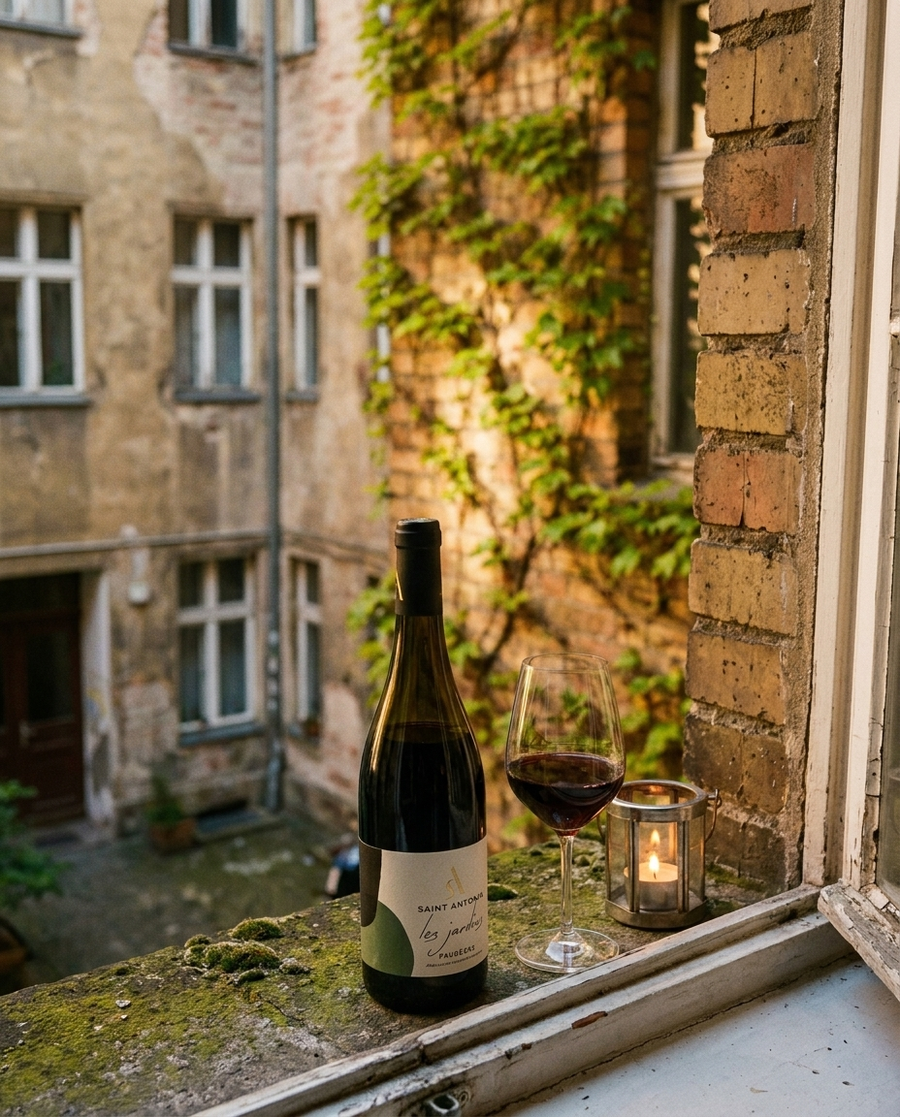 Saint Antonin Les Jardins Faugères draußen im Berliner Kiez